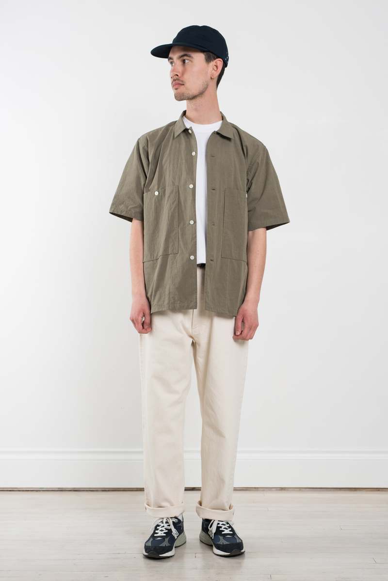 ENDS and MEANS Corfu Shirt - Olive | Garmentory