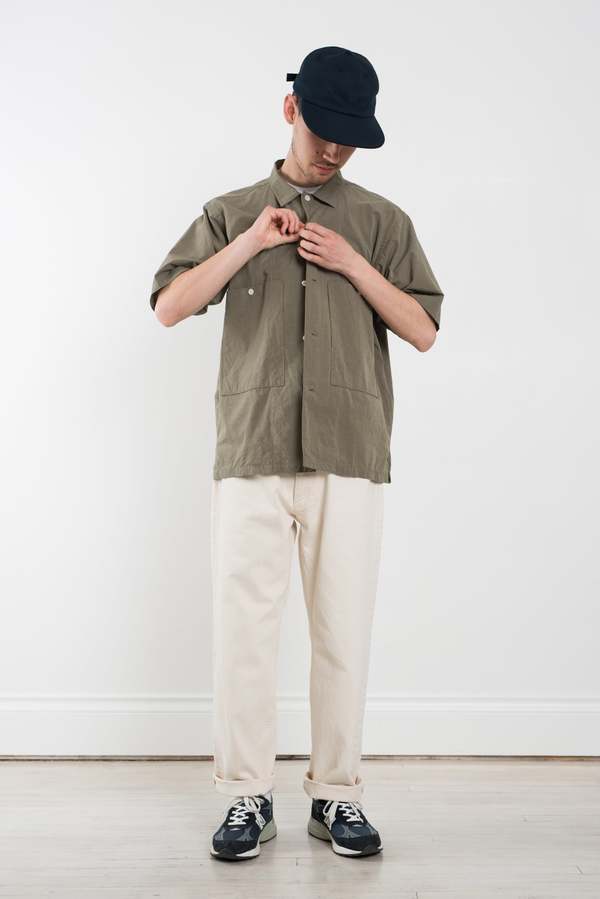 ENDS and MEANS Corfu Shirt - Olive | Garmentory