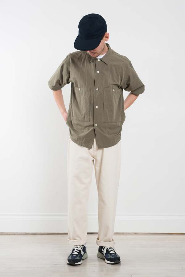 Ends and means Corfu Shirts シャツ 半袖 L ENDS and MEANS エンズアンドミーンズ Corfu shirts 商品詳細