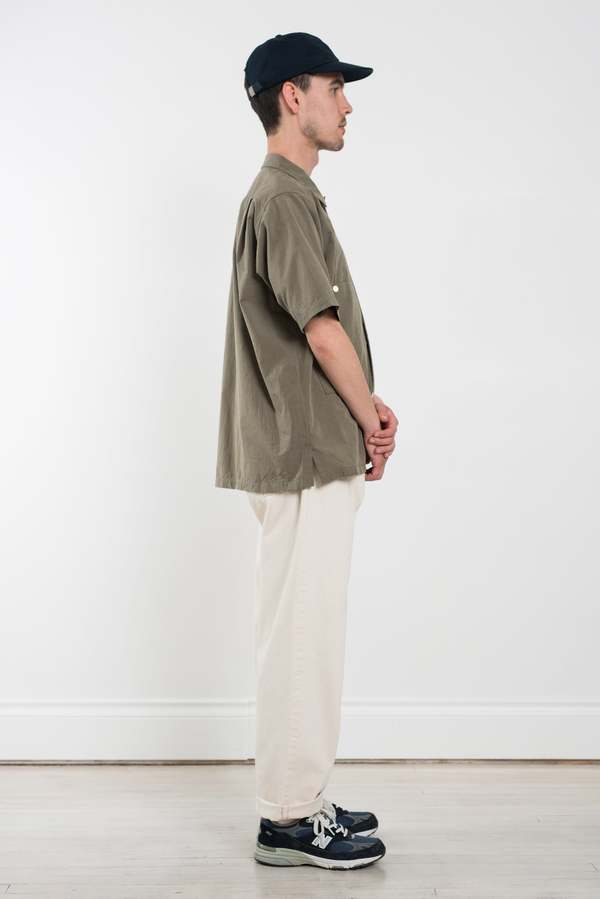 ENDS and MEANS Corfu Shirt - Olive | Garmentory
