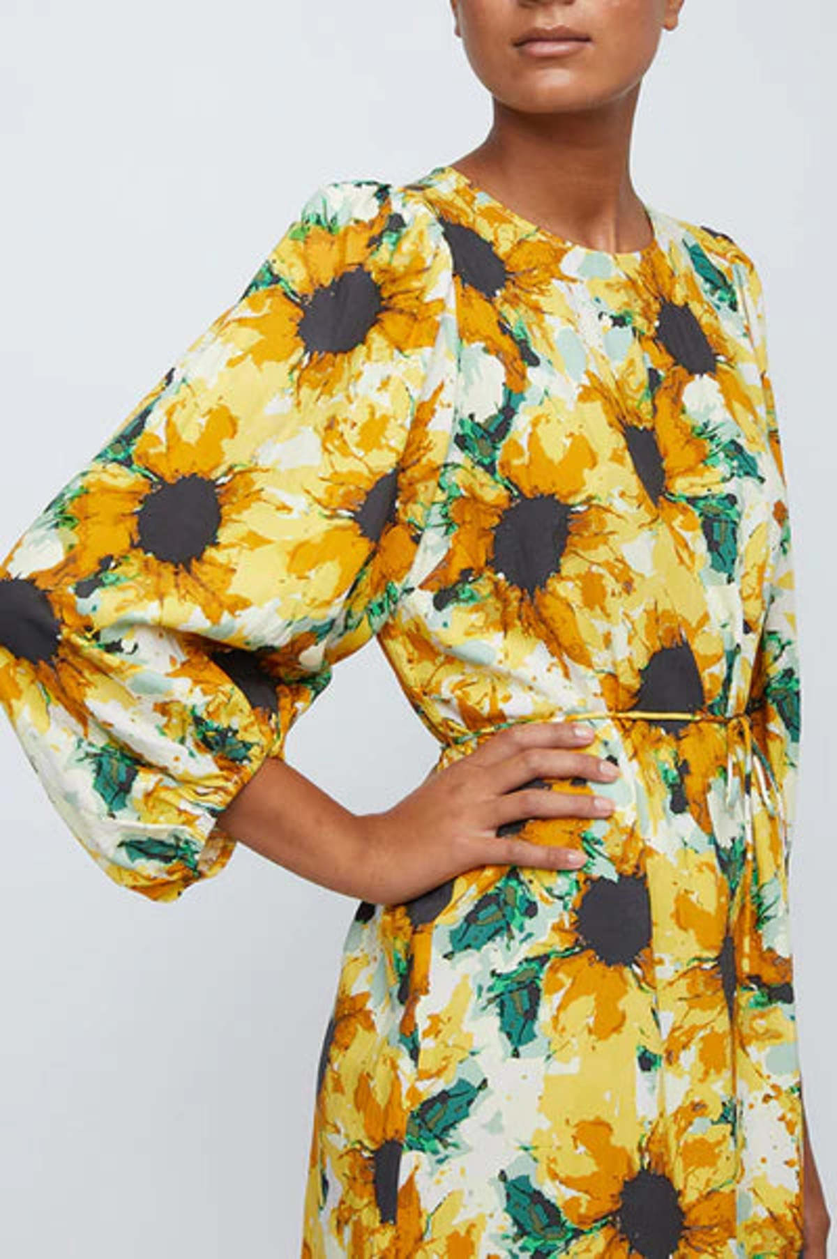 Just Female Smooth Dress - Sunflower