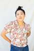 Myrtle Harlow Blouse - Terracotta Rose - Thumbnail 3