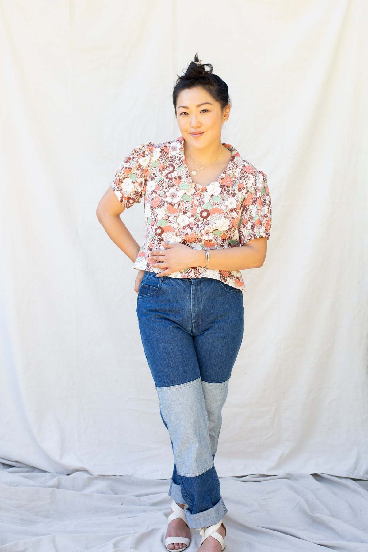 Myrtle Harlow Blouse - Terracotta Rose - Image 5 of 5