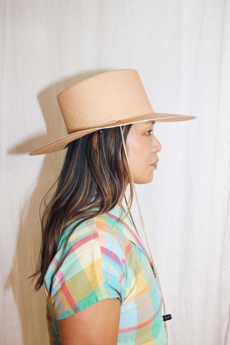 Brookes Boswell Alderman Hat Tan Garmentory