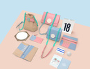 MATTER MATTERS PYTHAGORAS Bag - Pink - Thumbnail 4