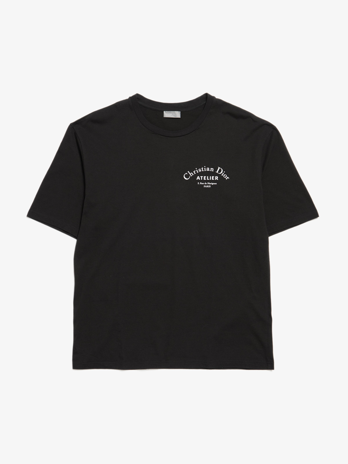 Dior M Logo Cotton T-shirt - BLACK | Garmentory