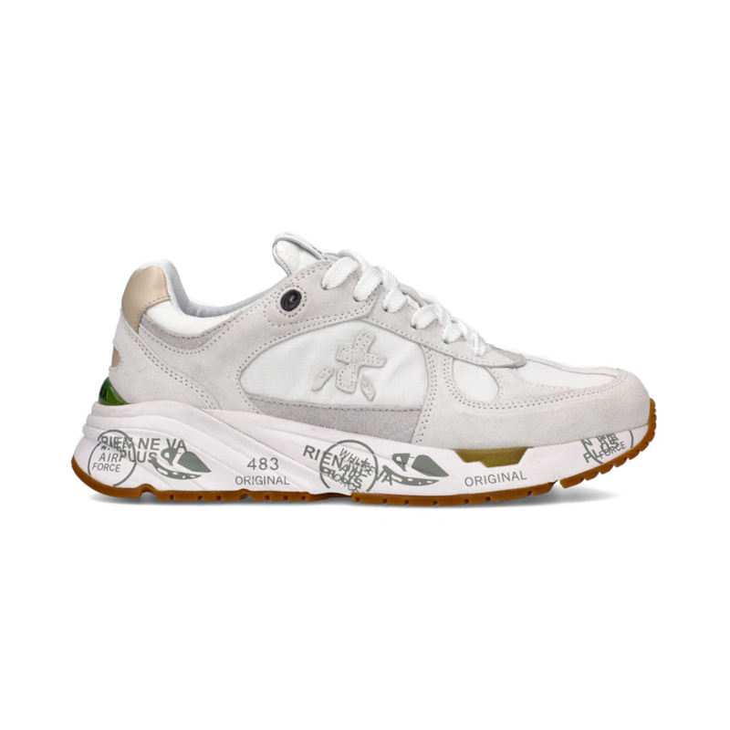 Premiata Mased 5661 Sneakers - White/Grey | Garmentory