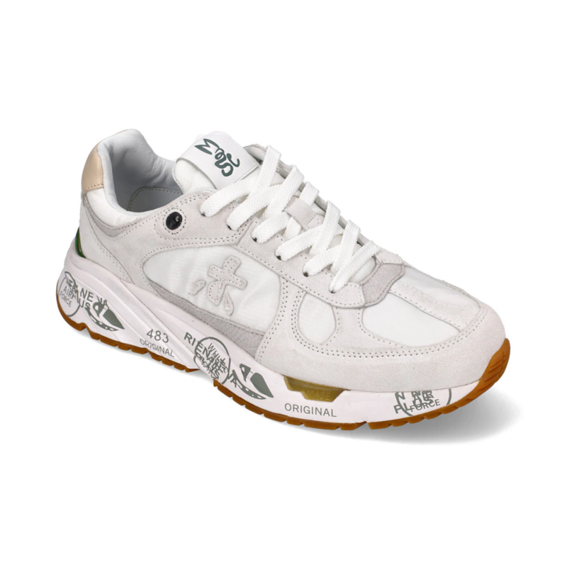 スニーカー PREMIATA Women Sneakers MASED5661 WHITE Premiata Mased 5661 Sneakers - White/Grey | Garmentory