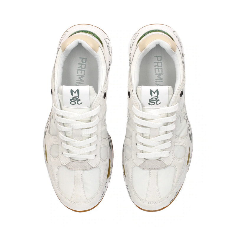 Premiata Mased 5661 Sneakers - White/Grey | Garmentory