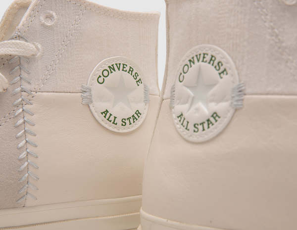 Converse Chuck 70 Crafted Mixed Material Hi Sneakers - White حلاقة راس Converse Chuck 70 Crafted Mixed Material Hi Sneakers - White حلاقة راس