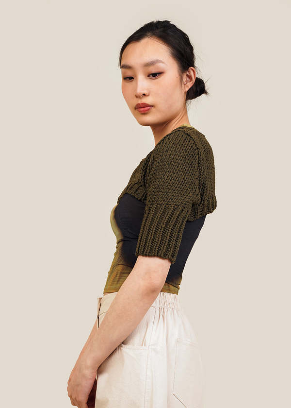Paloma Wool Odile Top - Khaki Green | Garmentory