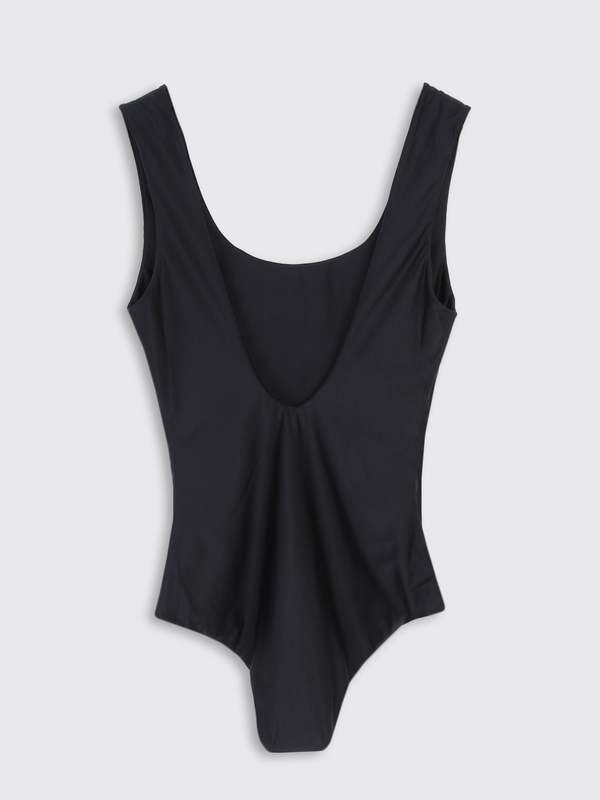 【STUSSY】Sport One Piece Swim Suit Black Stussy Sport One Piece Swimsuit - BLACK | Garmentory