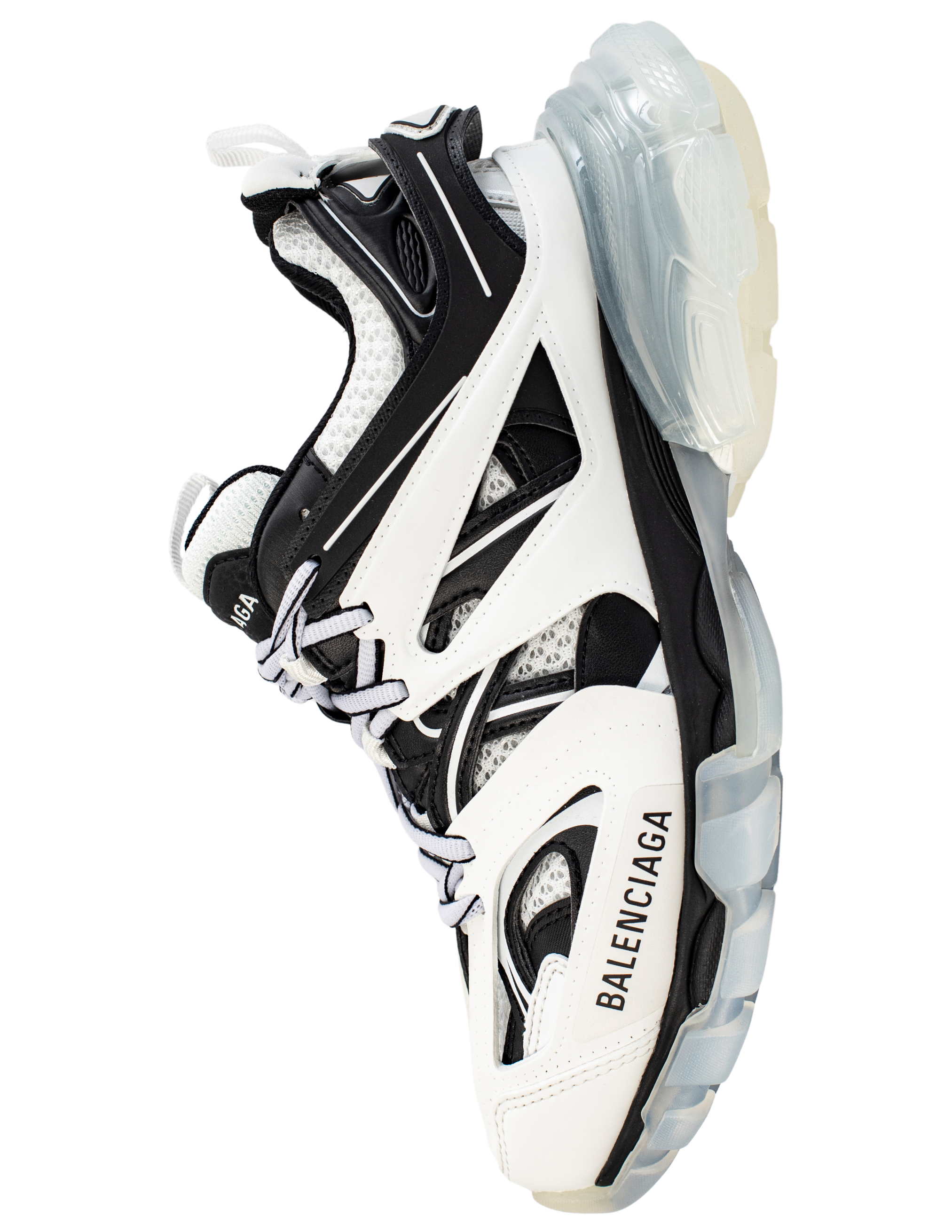 Balenciaga Track Sneakers - Black/White | Garmentory