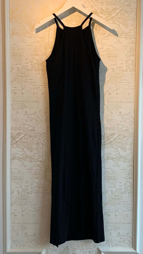FRAME Denim Cami Tank Dress black Garmentory