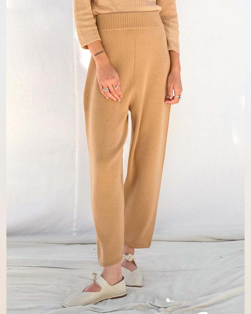 Micaela Greg Knit Pants - Cork Micaela Greg Knit Pants - Cork