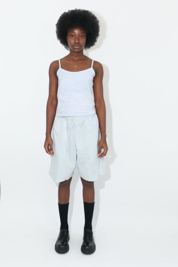 Ashley Rowe Cotton Tank Top - Baby Blue