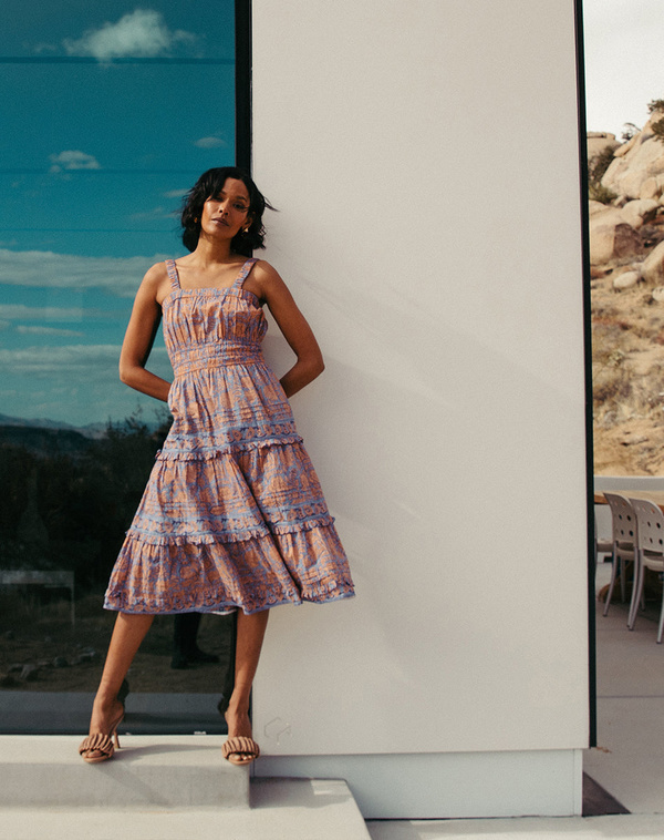 Cleobella JOLENE MIDI DRESS - VINEBLOCKPRINT | Garmentory