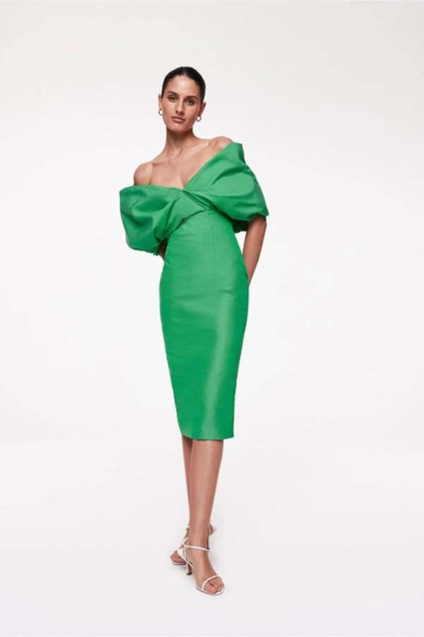 rachel gilbert dress green Rachel Gilbert Women's Celia Dress main image 1