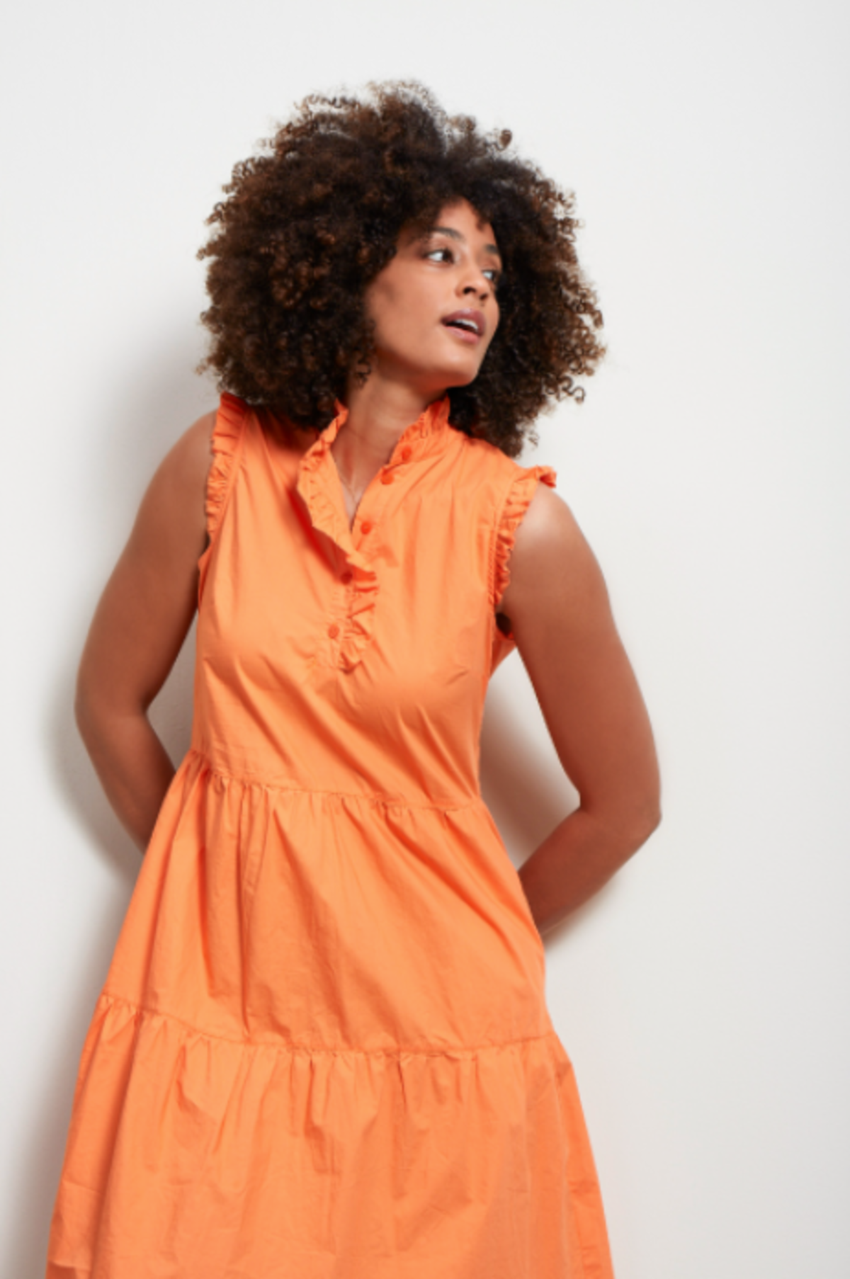 chinese dress ladies Italian Linen Women's Dress