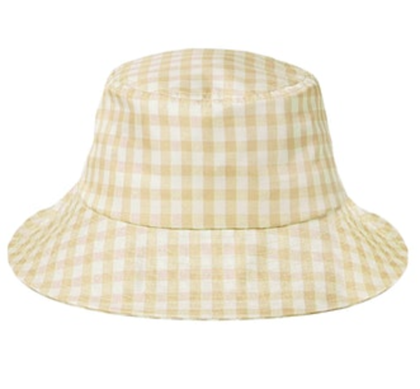 Loeffler Randall Ivy Hat - Hay Gingham | Garmentory display picture 2