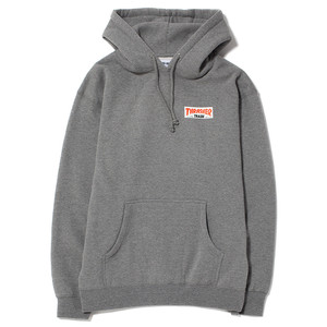 FUCKING AWESOME X THRASHER TRASH ME PULLOVER HOODIE - HEATHER GREY