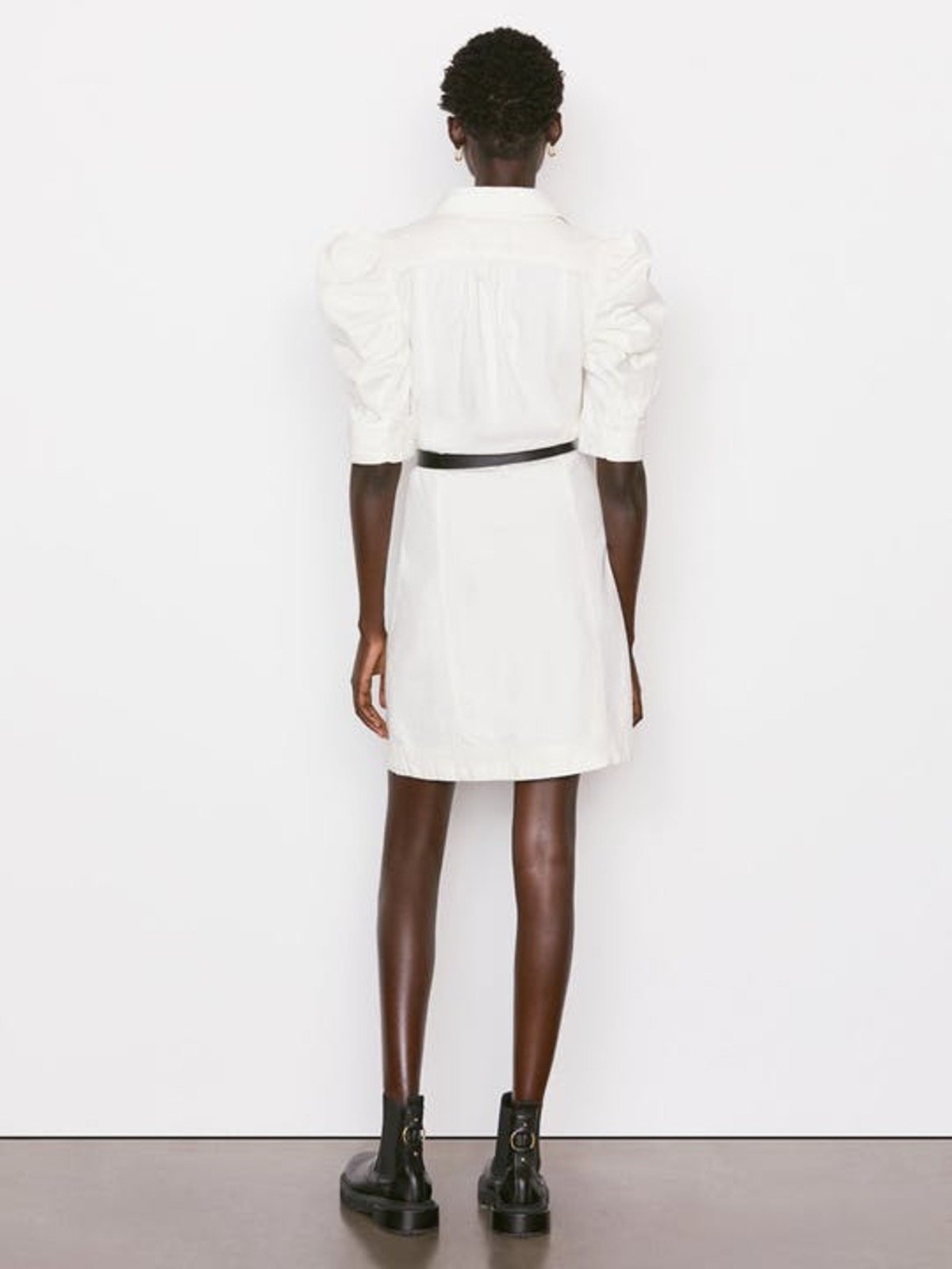 white christmas dresses Mackay Mini Shirt Dress