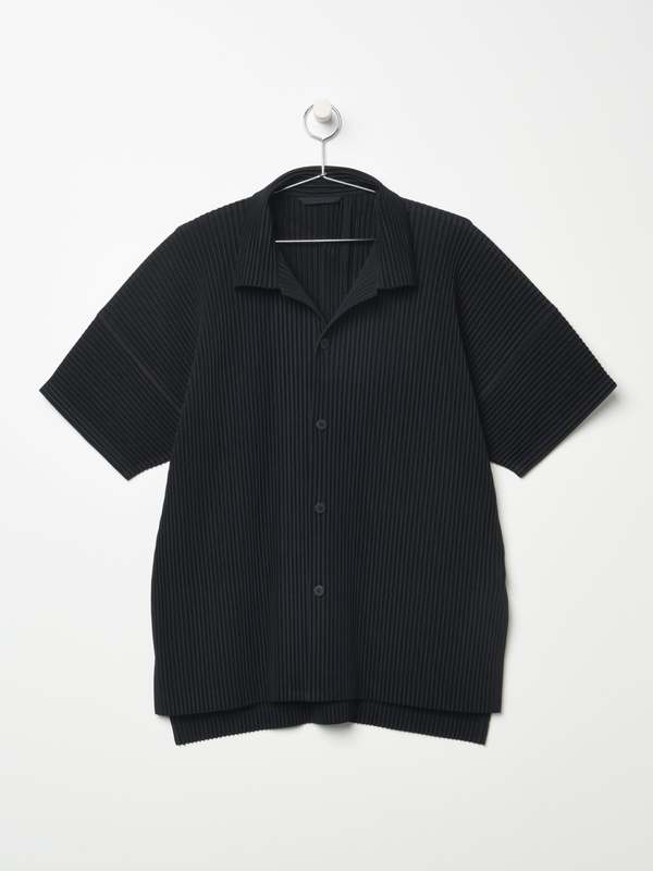 HOMME PLISSE ISSEY MIYAKE MC APRIL HP26JJ122 top - BLACK_15