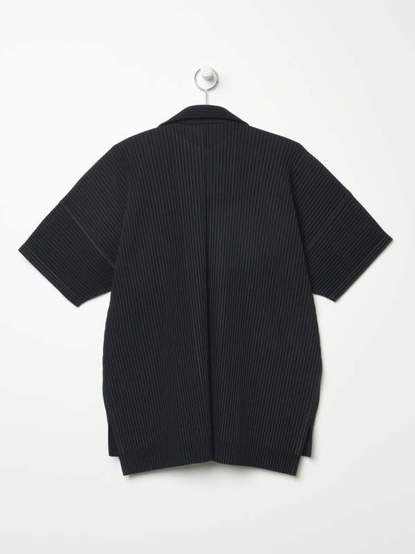 HOMME PLISSE ISSEY MIYAKE MC APRIL HP26JJ122 top - BLACK_15