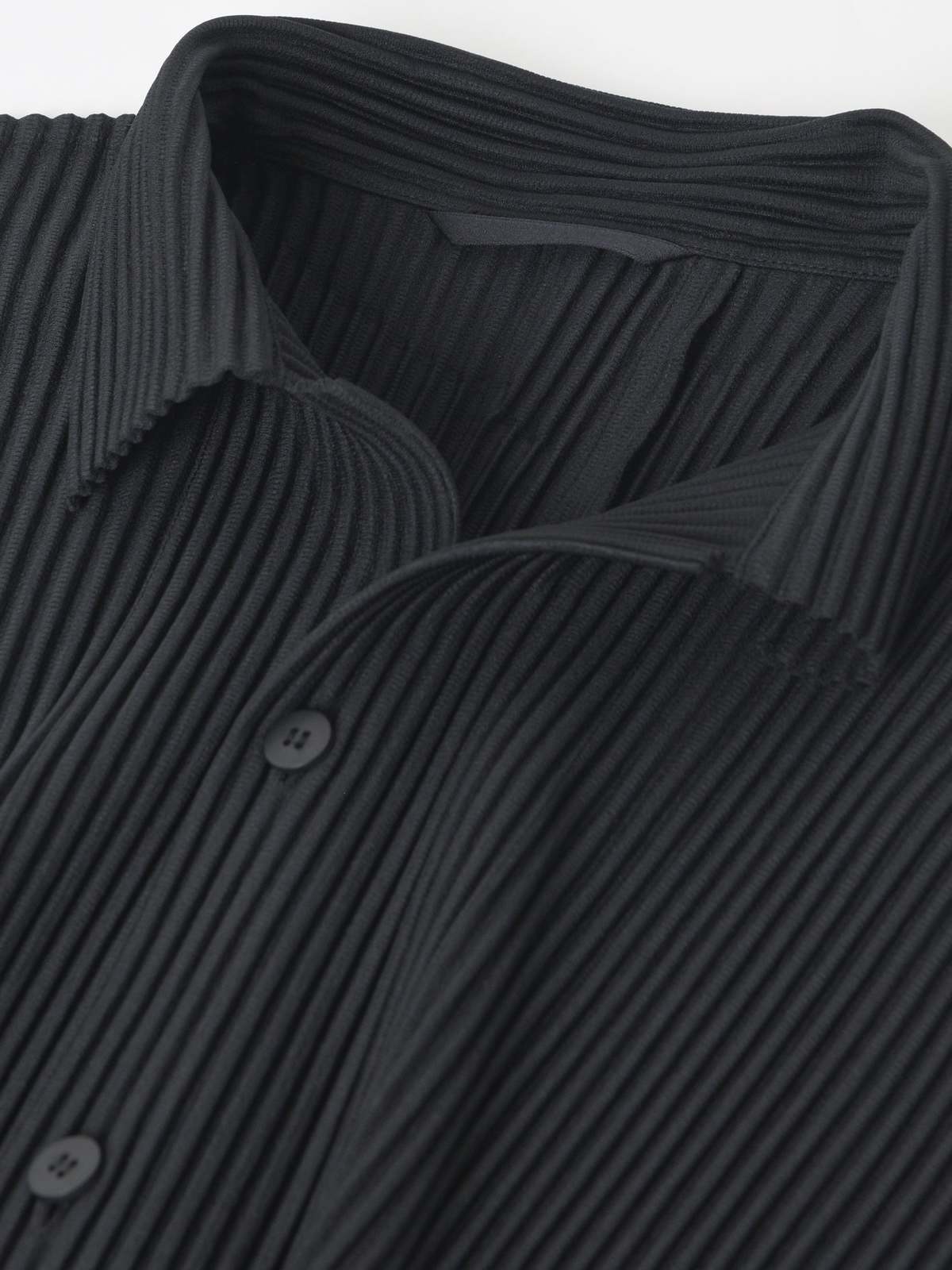 HOMME PLISSE ISSEY MIYAKE MC APRIL HP26JJ122 top - BLACK_15