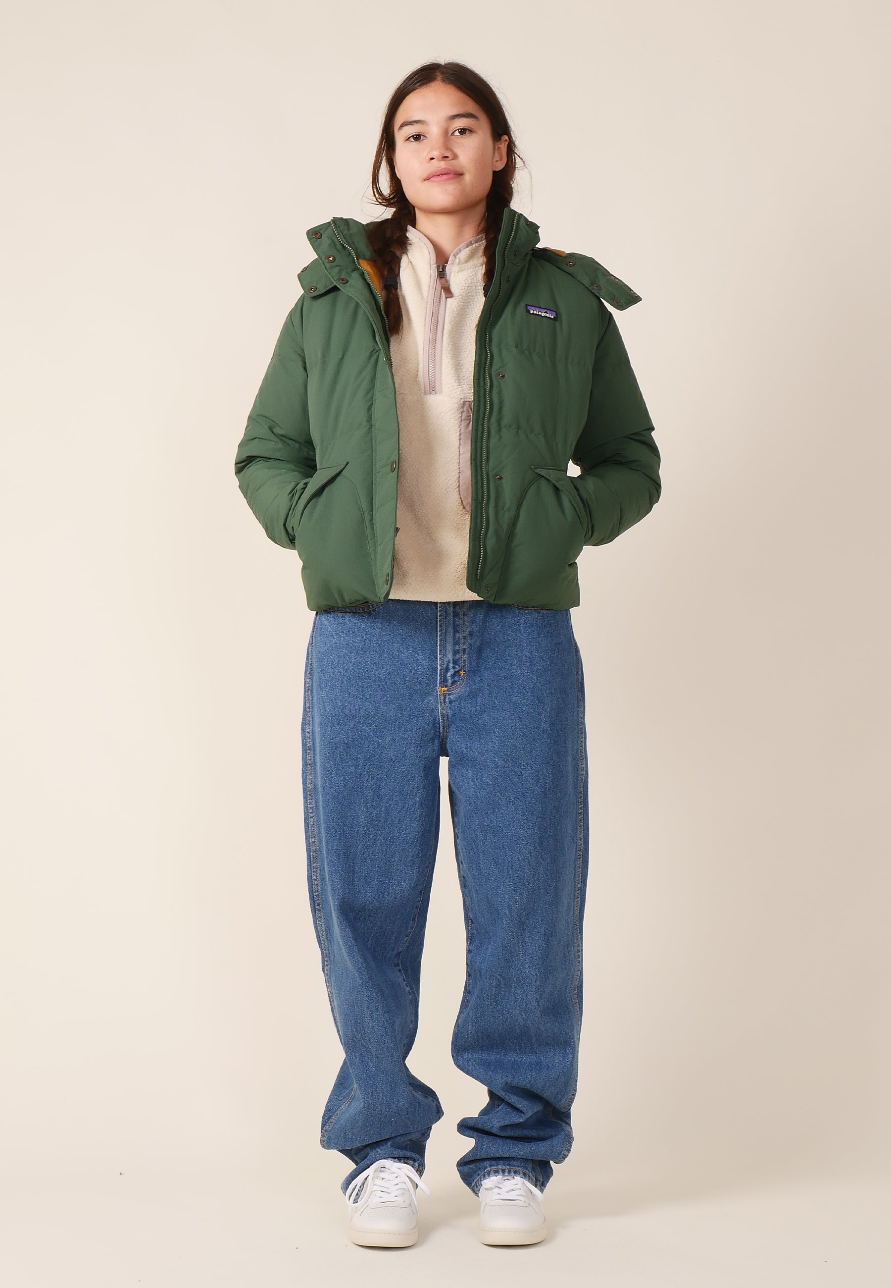 Patagonia Downdrift Jacket Sublime Green Garmentory