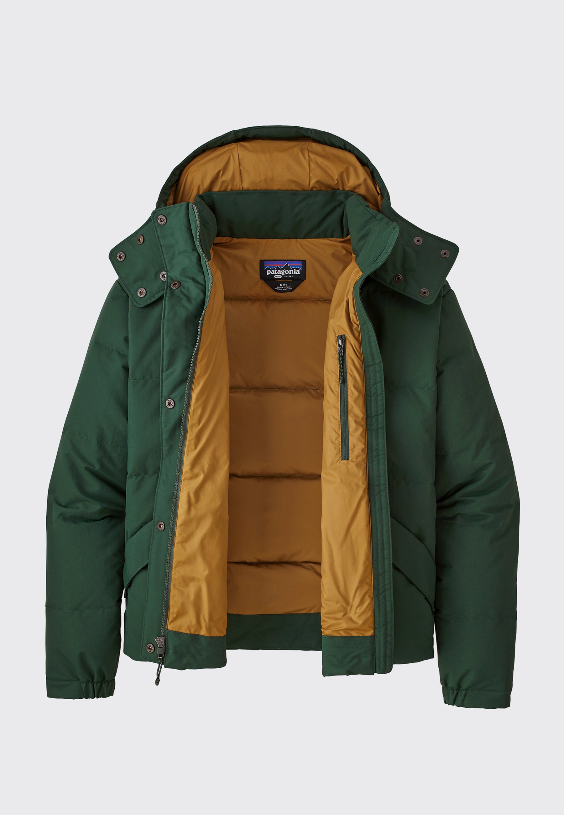 Patagonia Downdrift Jacket Sublime Green Garmentory