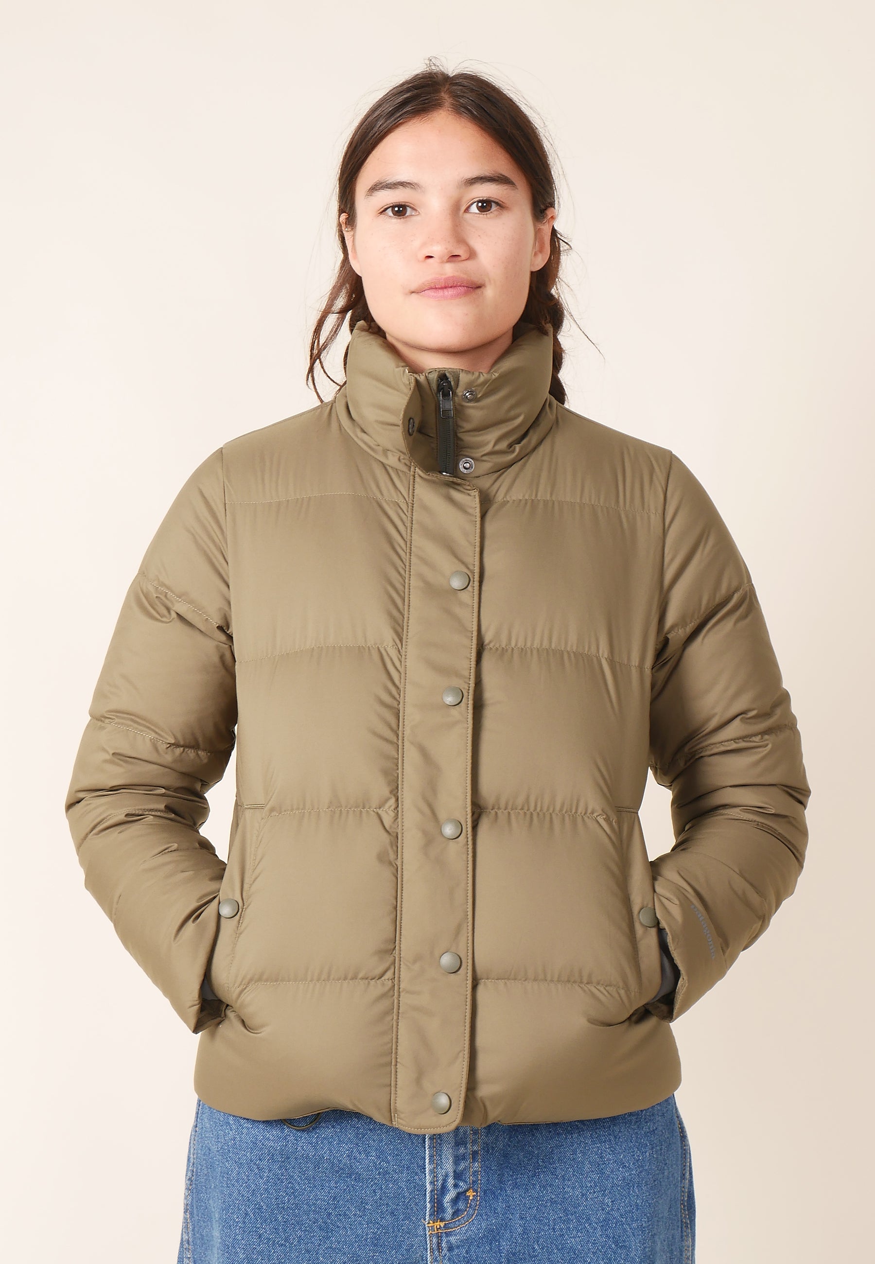 Patagonia Silent Down Jacket Basin Green Garmentory