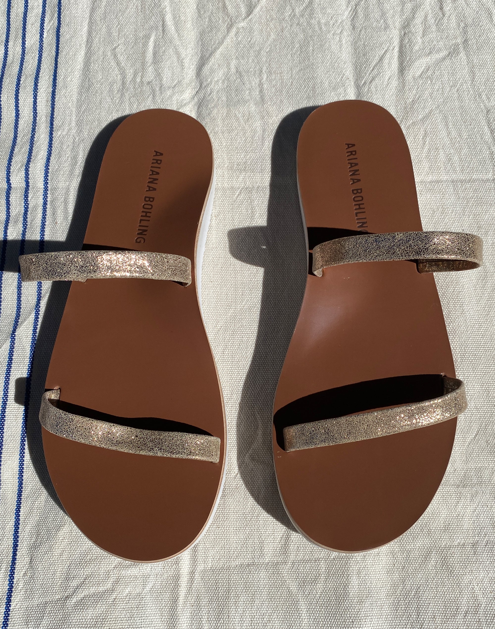 Ariana Bohling Double strap leather 