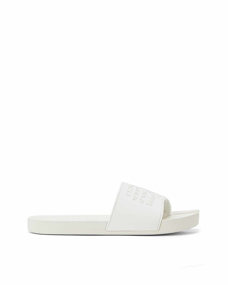 “Maison Margiela” Tabi スライドサンダル White Maison Margiela Off-White Tabi Sandals Maison Margiela