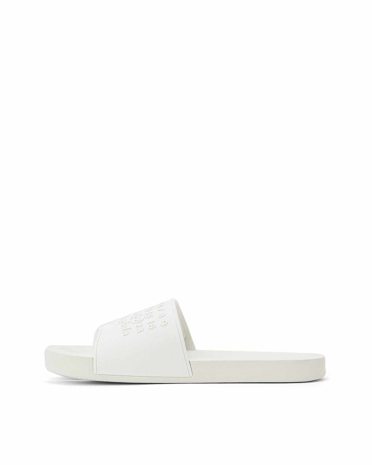 Maison Margiela Tabi Slides - White | Garmentory