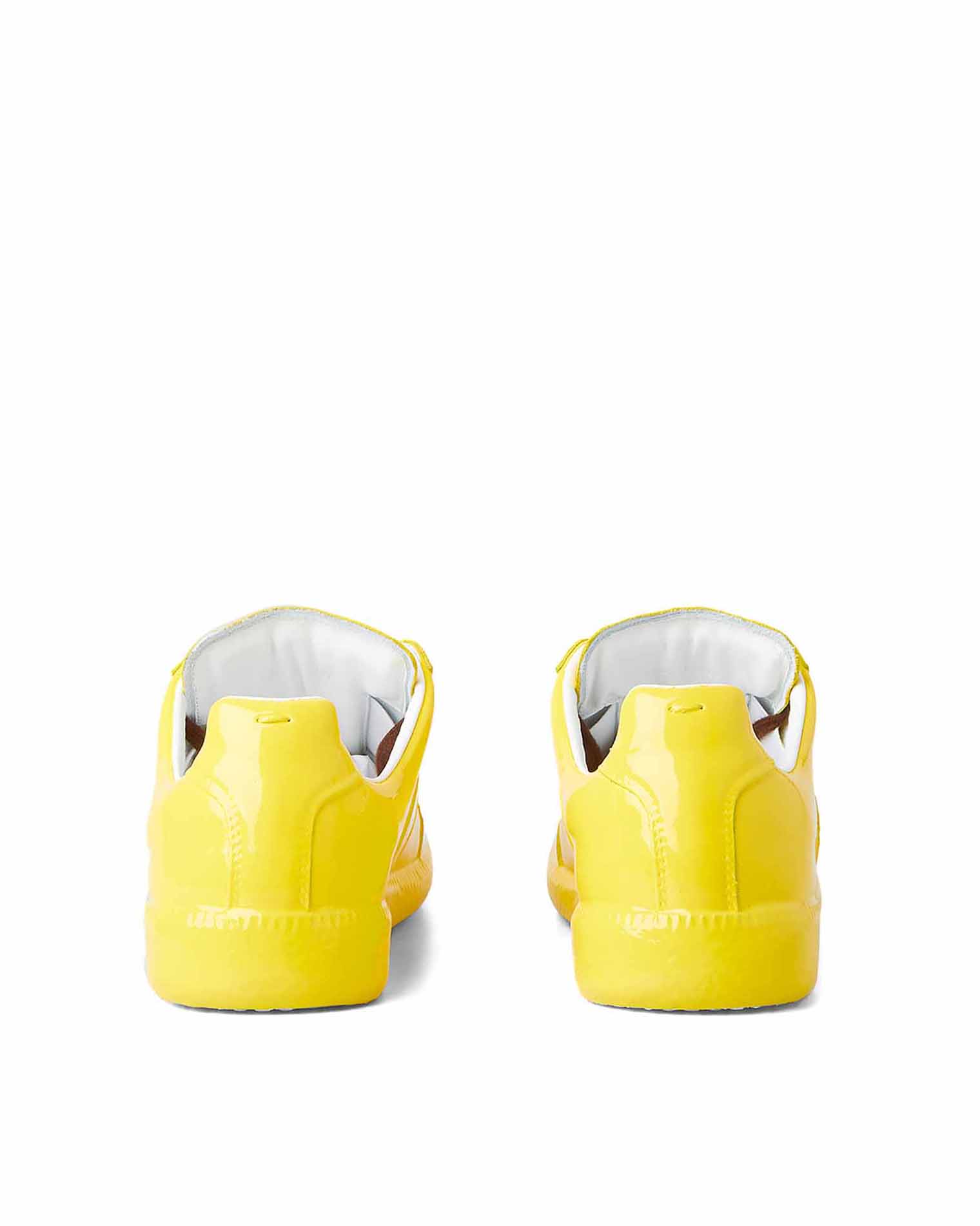 Maison Margiela Replica Patent Leather Sneakers - Yellow | Garmentory