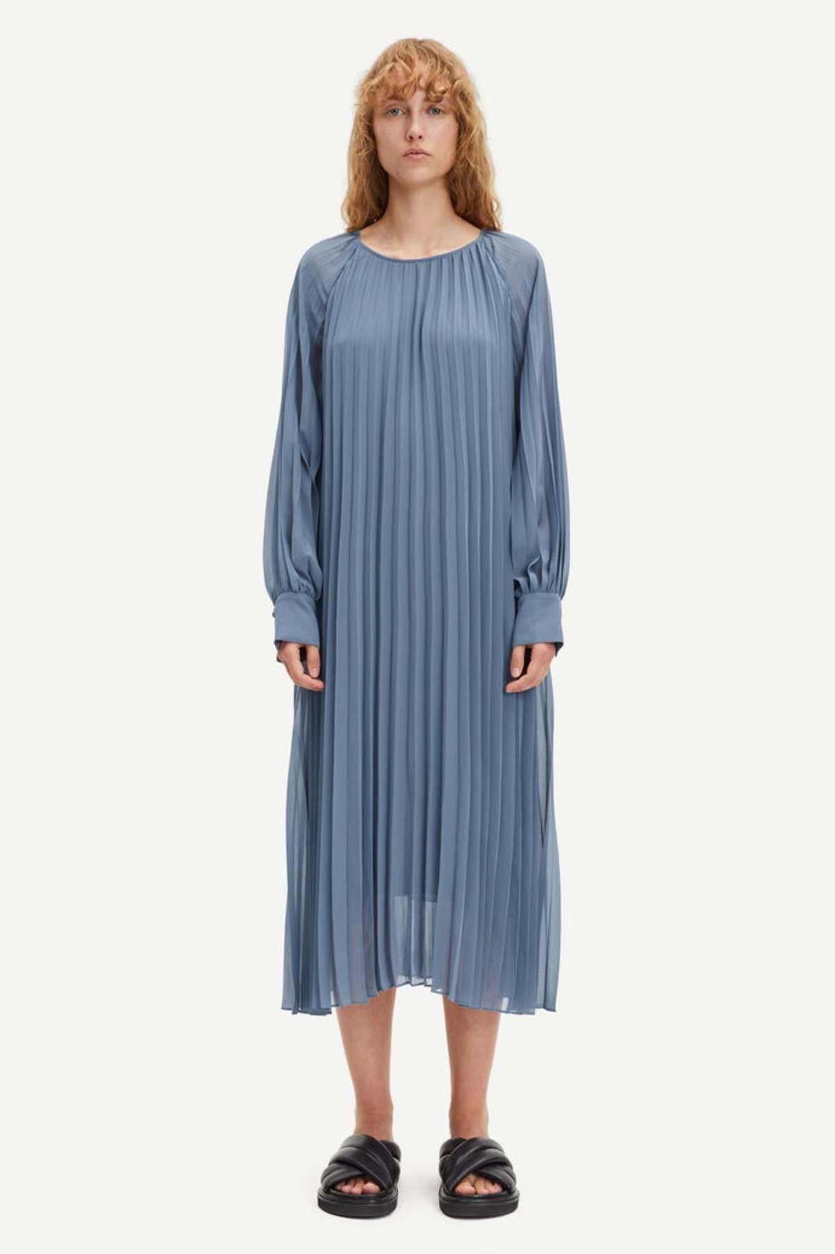 china blue dress Navy Blue Chinese Dress