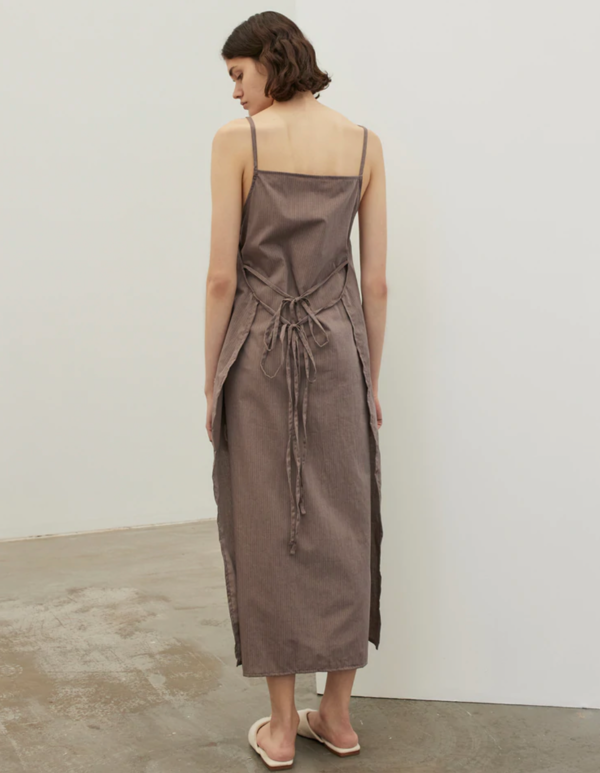 deiji studios brown dress The Bow Dress