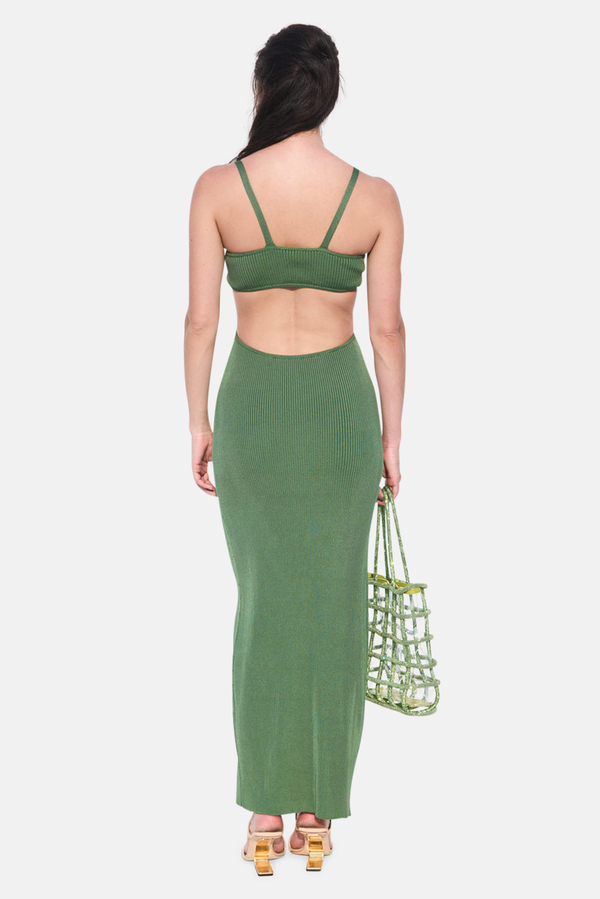 maxi wrap front knit dress xxl black Assia - Long Sleeve Knitted Maxi Dress With Belt - Black main image 0