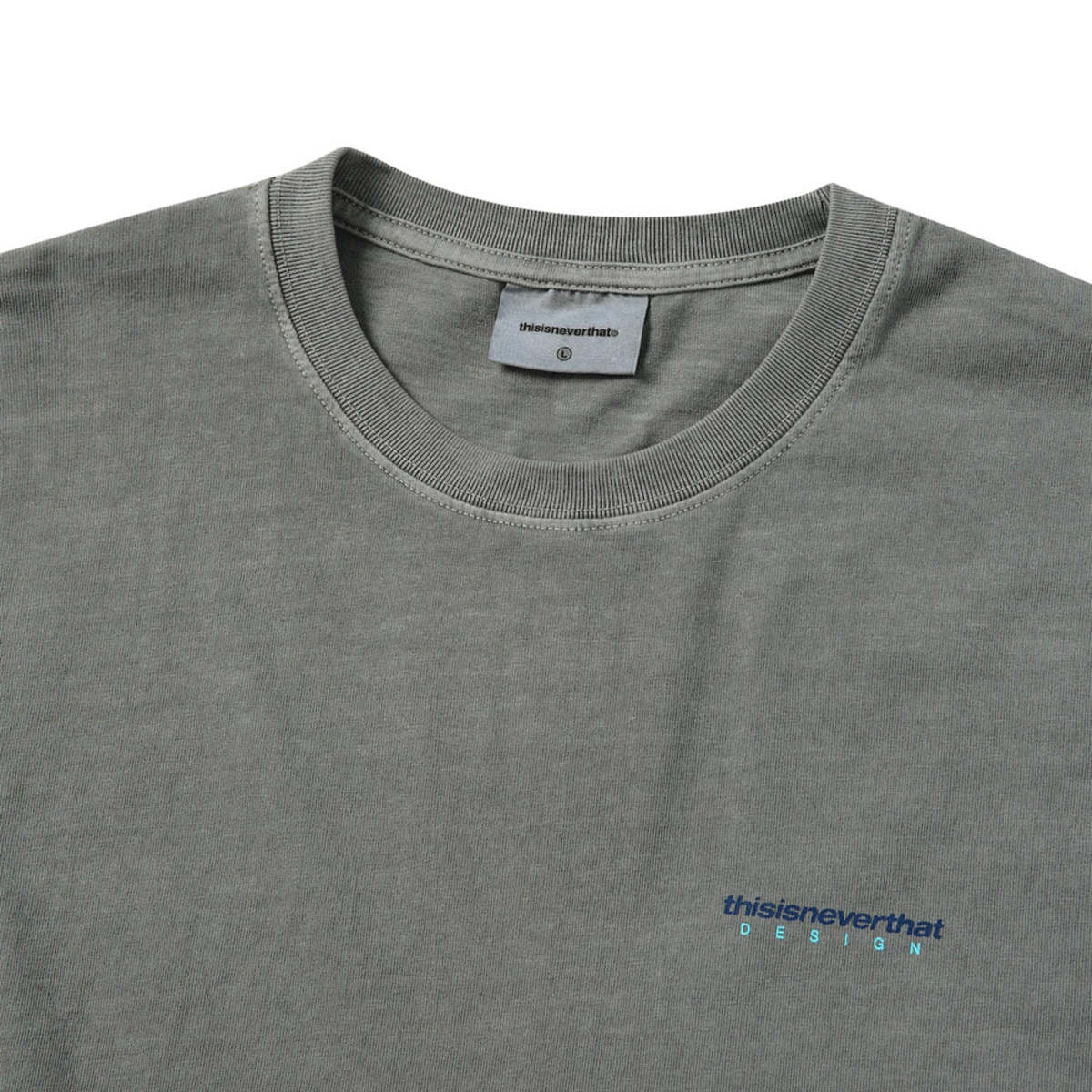 ThisIsNeverThat DSN-Logo Tee - Grey | Garmentory