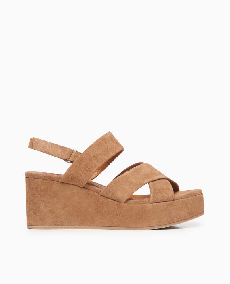 Coclico Lacine Wedge - Tobacco Coclico Lacine Wedge - Tobacco