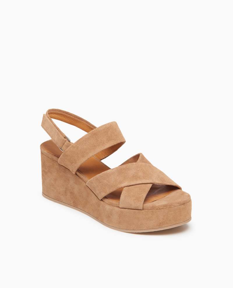 Coclico Lacine Wedge - Tobacco Coclico Lacine Wedge - Tobacco