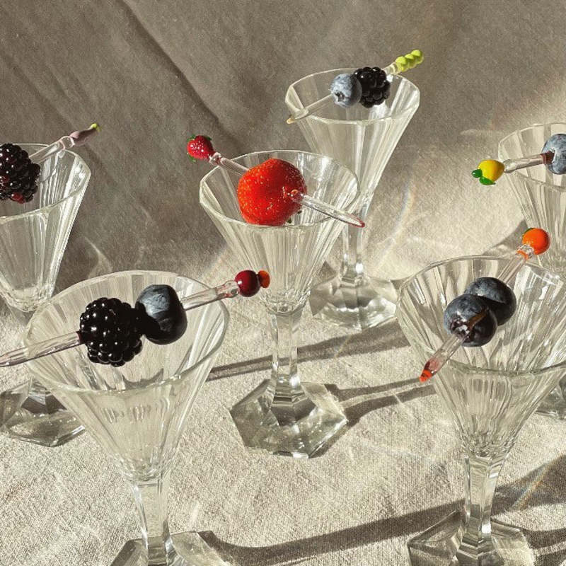 sandralexandra Cocktail & Nibble Glass Sticks - Thumbnail 5