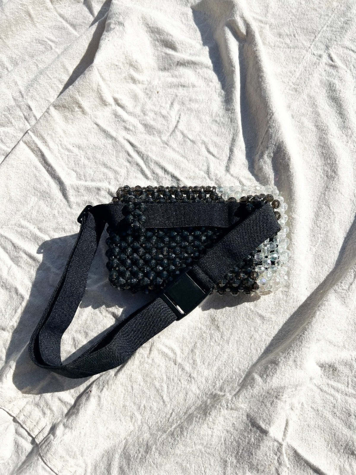 Pipe & Row YIN YANG FANNY PACK Black/White Garmentory