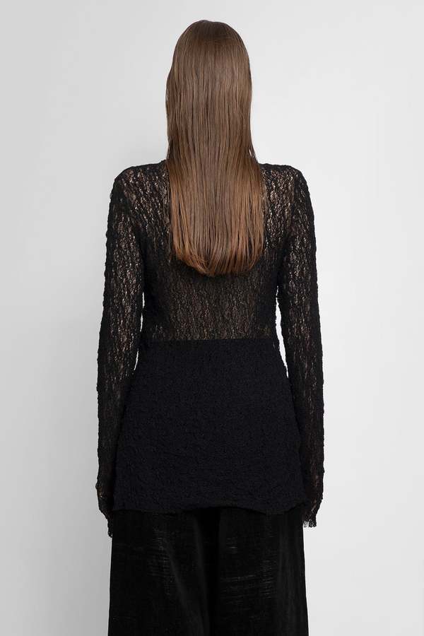 Uma Wang Lace Top - black | Garmentory