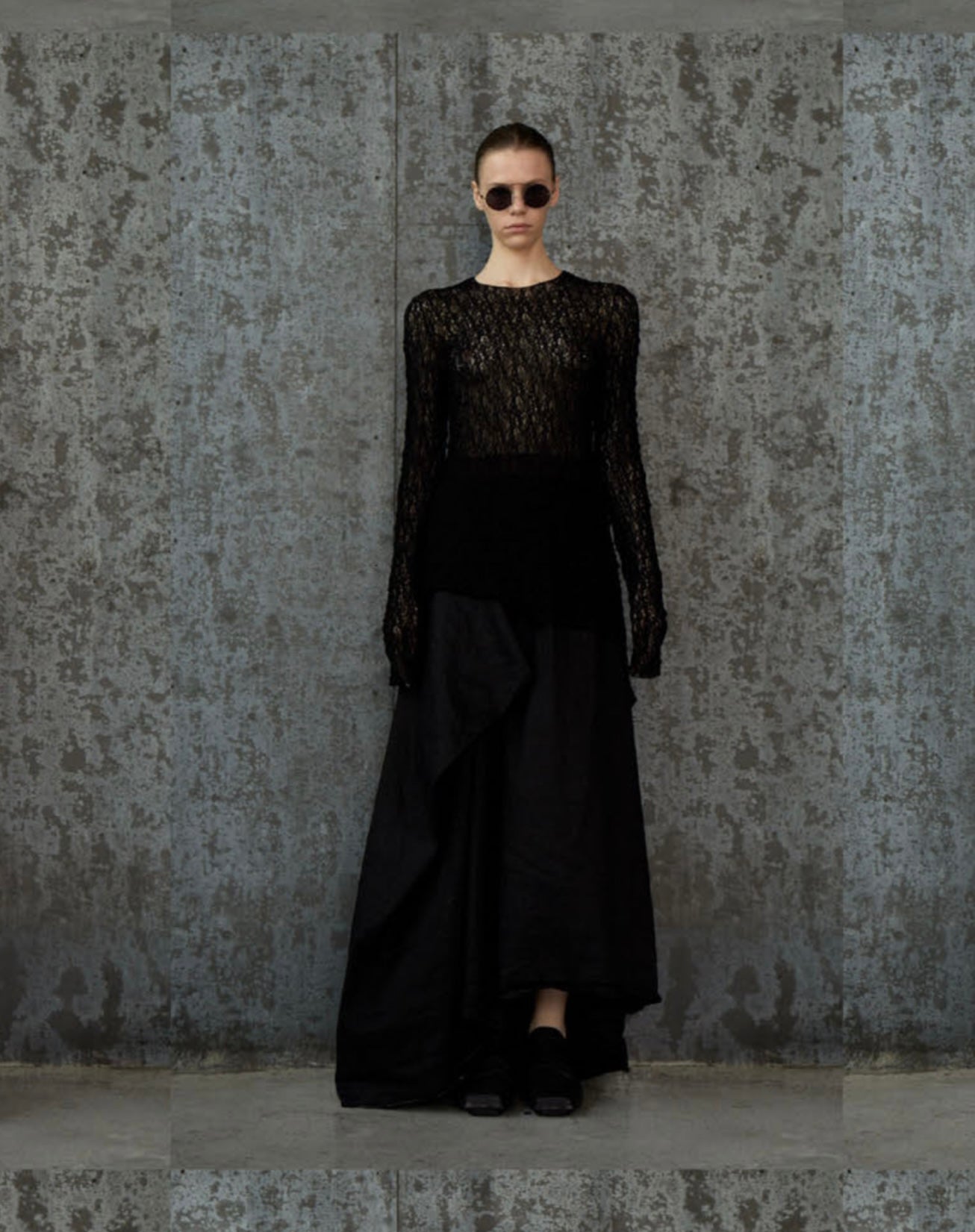 Uma Wang Lace Top - black | Garmentory