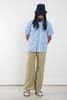 Universal Works Holiday Shirt - Sky Typewriter Chambray - Thumbnail 8