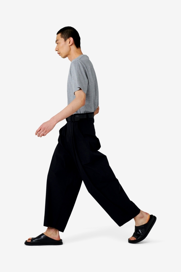 Studio Nicholson Yale trousers - Darkest Navy | Garmentory