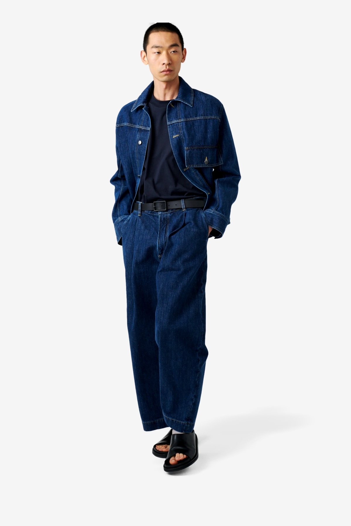 Studio Nicholson Puch pants - Indigo | Garmentory