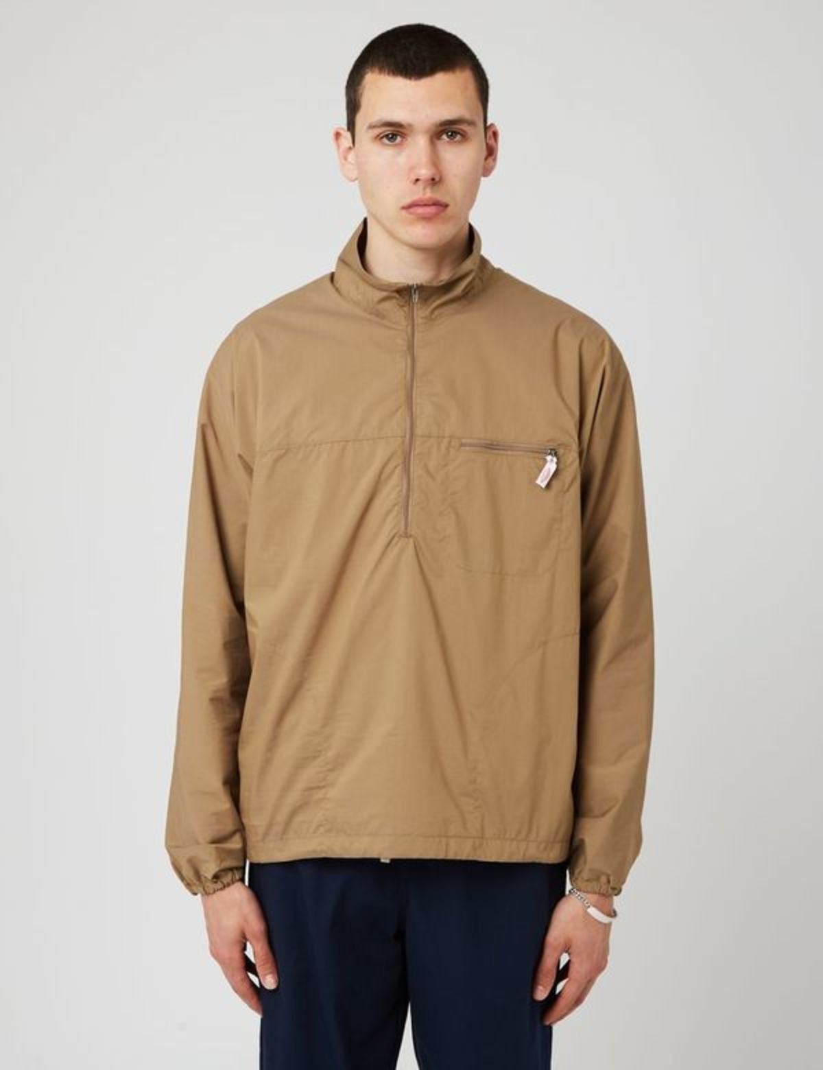 Battenwear ブラウン プルオーバー M Battenwear Packable Windstopper Jacket (Cool Max) - Khaki | Garmentory